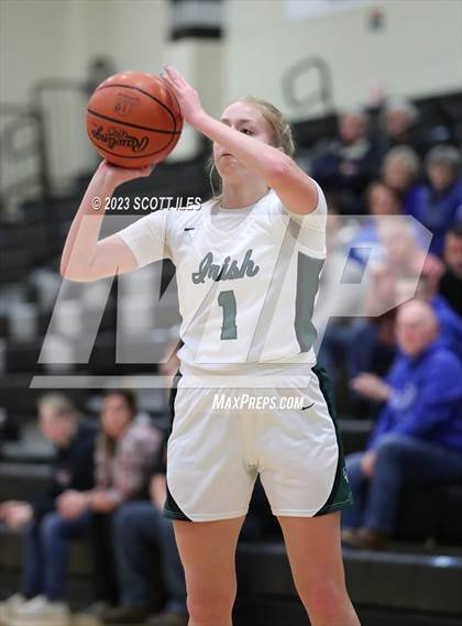 Thumbnail 3 in Danville vs Fisher Catholic (OHSAA D4 District Semifinal) photogallery.