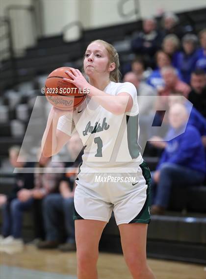 Thumbnail 2 in Danville vs Fisher Catholic (OHSAA D4 District Semifinal) photogallery.