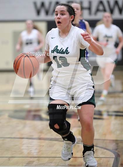 Thumbnail 2 in Danville vs Fisher Catholic (OHSAA D4 District Semifinal) photogallery.