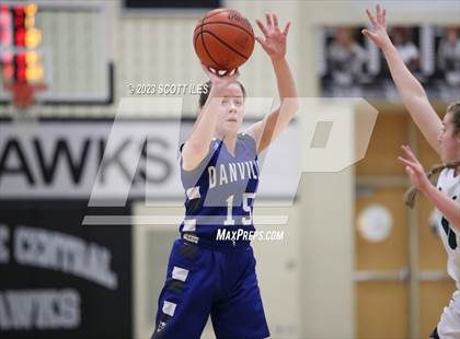 Thumbnail 2 in Danville vs Fisher Catholic (OHSAA D4 District Semifinal) photogallery.