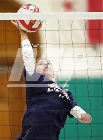 Thumbnail 2 in Flint Hill vs. Notre Dame Prep (Tiger Paws Invitational) photogallery.
