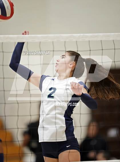 Thumbnail 2 in Flint Hill vs. Notre Dame Prep (Tiger Paws Invitational) photogallery.