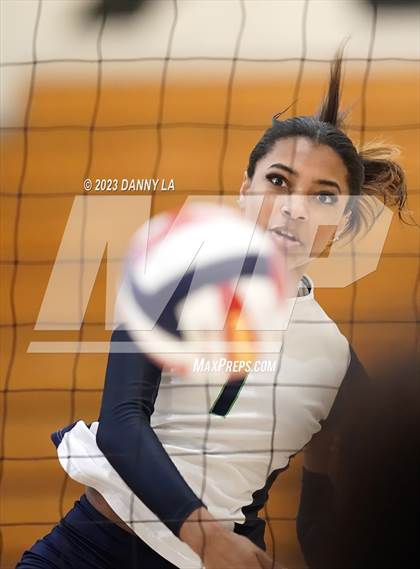 Thumbnail 3 in Flint Hill vs. Notre Dame Prep (Tiger Paws Invitational) photogallery.