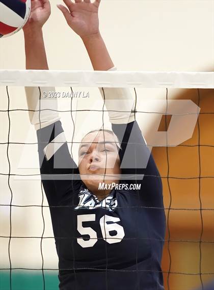 Thumbnail 2 in Flint Hill vs. Notre Dame Prep (Tiger Paws Invitational) photogallery.
