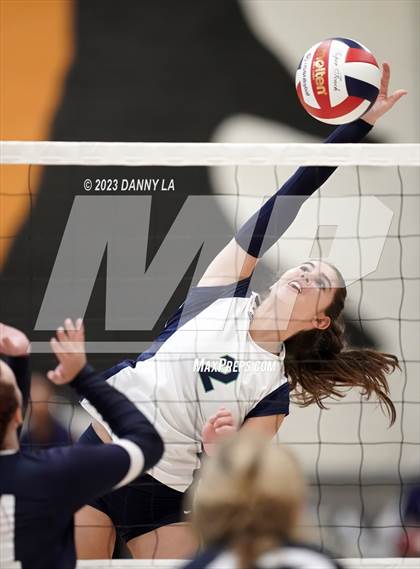 Thumbnail 3 in Flint Hill vs. Notre Dame Prep (Tiger Paws Invitational) photogallery.