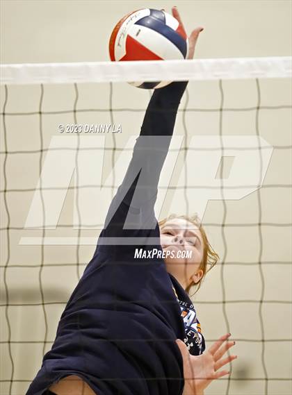 Thumbnail 2 in Flint Hill vs. Notre Dame Prep (Tiger Paws Invitational) photogallery.