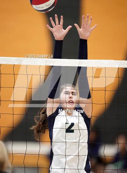 Thumbnail 2 in Flint Hill vs. Notre Dame Prep (Tiger Paws Invitational) photogallery.