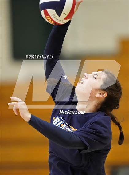 Thumbnail 1 in Flint Hill vs. Notre Dame Prep (Tiger Paws Invitational) photogallery.