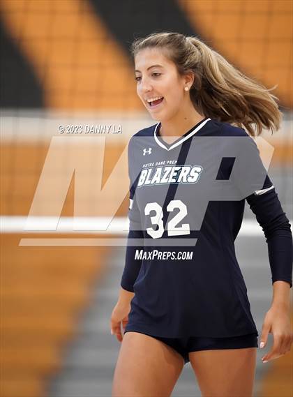 Thumbnail 1 in Flint Hill vs. Notre Dame Prep (Tiger Paws Invitational) photogallery.