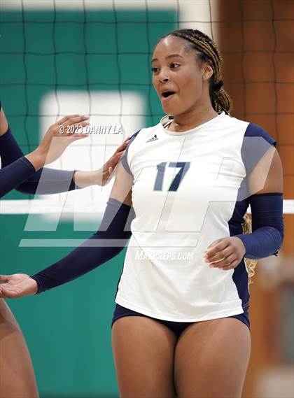 Thumbnail 3 in Flint Hill vs. Notre Dame Prep (Tiger Paws Invitational) photogallery.