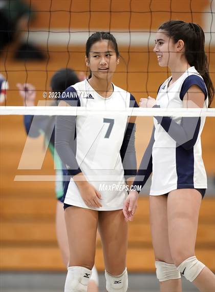 Thumbnail 2 in Flint Hill vs. Notre Dame Prep (Tiger Paws Invitational) photogallery.