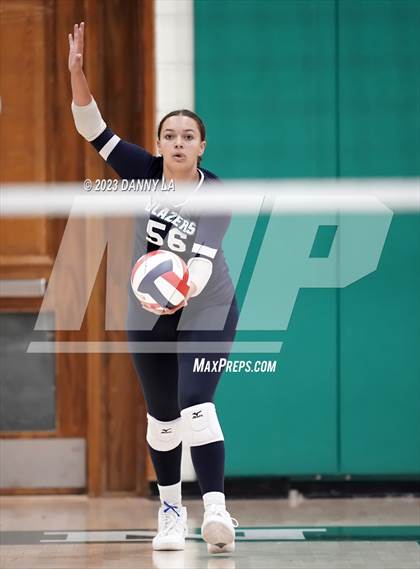 Thumbnail 2 in Flint Hill vs. Notre Dame Prep (Tiger Paws Invitational) photogallery.