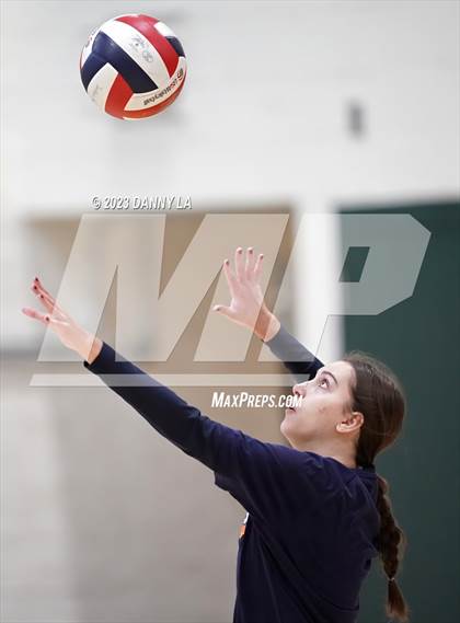 Thumbnail 3 in Flint Hill vs. Notre Dame Prep (Tiger Paws Invitational) photogallery.