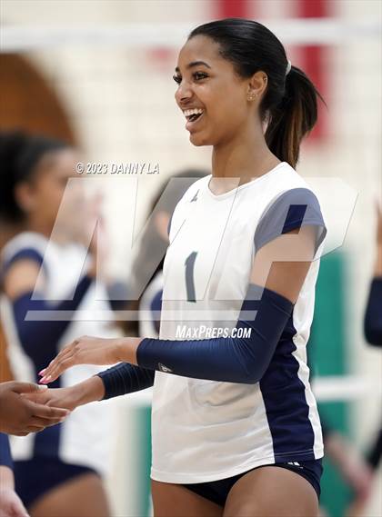 Thumbnail 3 in Flint Hill vs. Notre Dame Prep (Tiger Paws Invitational) photogallery.