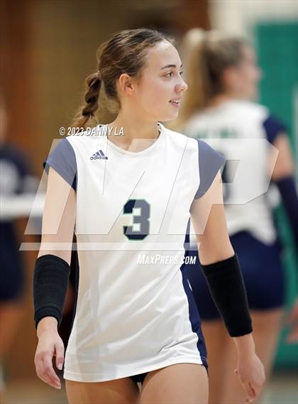 Thumbnail 3 in Flint Hill vs. Notre Dame Prep (Tiger Paws Invitational) photogallery.
