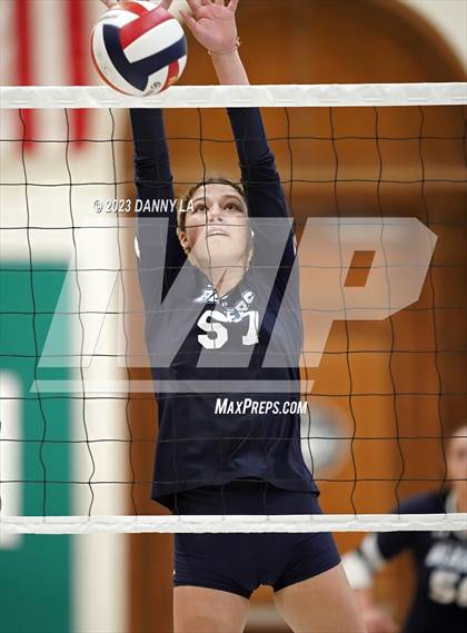 Thumbnail 1 in Flint Hill vs. Notre Dame Prep (Tiger Paws Invitational) photogallery.