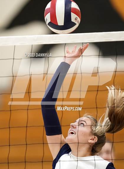 Thumbnail 2 in Flint Hill vs. Notre Dame Prep (Tiger Paws Invitational) photogallery.