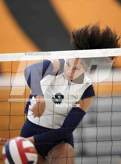 Thumbnail 3 in Flint Hill vs. Notre Dame Prep (Tiger Paws Invitational) photogallery.