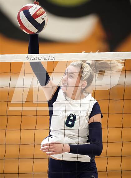 Thumbnail 3 in Flint Hill vs. Notre Dame Prep (Tiger Paws Invitational) photogallery.