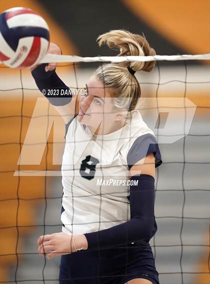 Thumbnail 2 in Flint Hill vs. Notre Dame Prep (Tiger Paws Invitational) photogallery.