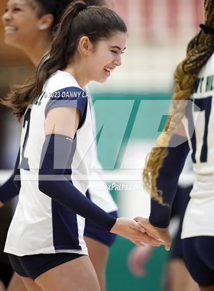 Thumbnail 2 in Flint Hill vs. Notre Dame Prep (Tiger Paws Invitational) photogallery.
