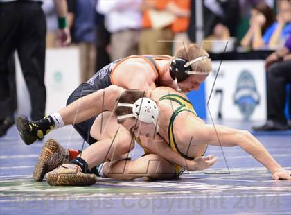 Thumbnail 2 in NCHSAA Individual Wrestling (1A, 2A, 3A and 4A Consolation Semifinals)  photogallery.