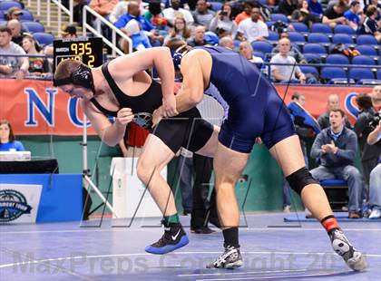 Thumbnail 3 in NCHSAA Individual Wrestling (1A, 2A, 3A and 4A Consolation Semifinals)  photogallery.