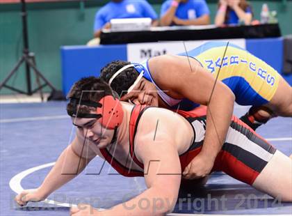 Thumbnail 1 in NCHSAA Individual Wrestling (1A, 2A, 3A and 4A Consolation Semifinals)  photogallery.