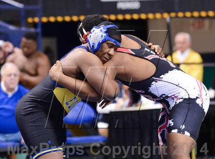 Thumbnail 1 in NCHSAA Individual Wrestling (1A, 2A, 3A and 4A Consolation Semifinals)  photogallery.