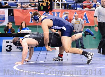 Thumbnail 1 in NCHSAA Individual Wrestling (1A, 2A, 3A and 4A Consolation Semifinals)  photogallery.