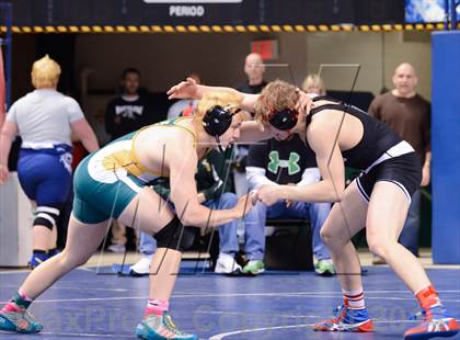 Thumbnail 1 in NCHSAA Individual Wrestling (1A, 2A, 3A and 4A Consolation Semifinals)  photogallery.