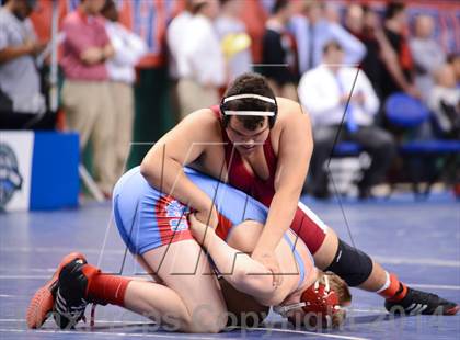 Thumbnail 3 in NCHSAA Individual Wrestling (1A, 2A, 3A and 4A Consolation Semifinals)  photogallery.