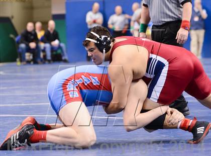 Thumbnail 3 in NCHSAA Individual Wrestling (1A, 2A, 3A and 4A Consolation Semifinals)  photogallery.