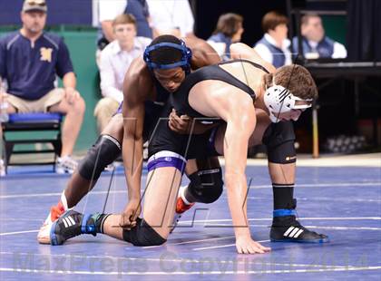 Thumbnail 1 in NCHSAA Individual Wrestling (1A, 2A, 3A and 4A Consolation Semifinals)  photogallery.
