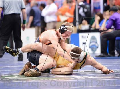 Thumbnail 1 in NCHSAA Individual Wrestling (1A, 2A, 3A and 4A Consolation Semifinals)  photogallery.
