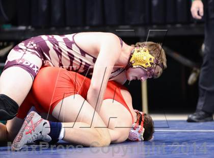 Thumbnail 2 in NCHSAA Individual Wrestling (1A, 2A, 3A and 4A Consolation Semifinals)  photogallery.