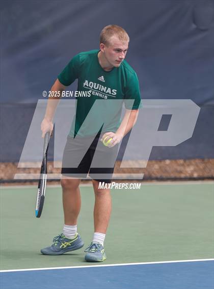 Thumbnail 3 in Lovett vs. Aquinas (GHSA Private Round 2) photogallery.