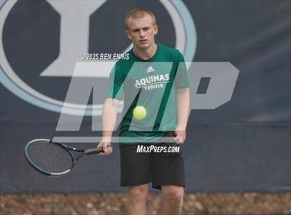Thumbnail 1 in Lovett vs. Aquinas (GHSA Private Round 2) photogallery.