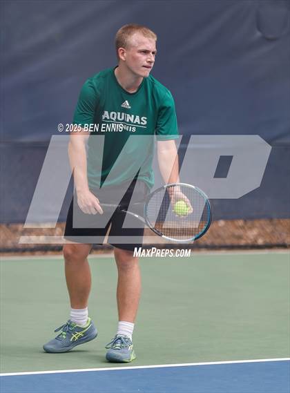 Thumbnail 2 in Lovett vs. Aquinas (GHSA Private Round 2) photogallery.