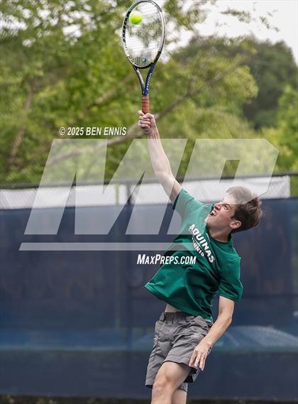 Thumbnail 3 in Lovett vs. Aquinas (GHSA Private Round 2) photogallery.