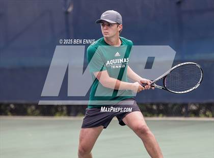 Thumbnail 2 in Lovett vs. Aquinas (GHSA Private Round 2) photogallery.