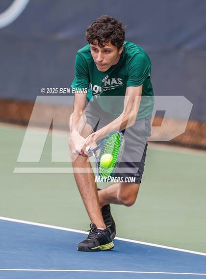 Thumbnail 1 in Lovett vs. Aquinas (GHSA Private Round 2) photogallery.