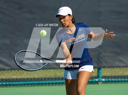 Thumbnail 3 in Allen vs Seven Lakes (UIL 6A Tennis Semifinal) photogallery.