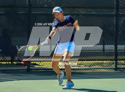 Thumbnail 2 in Allen vs Seven Lakes (UIL 6A Tennis Semifinal) photogallery.