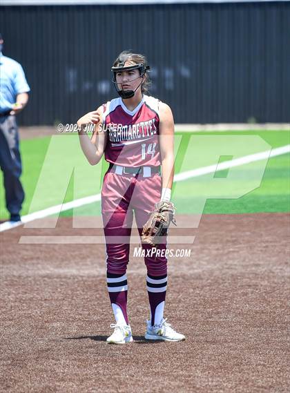 Thumbnail 2 in Franklin vs East Bernard (UIL 3A Region III Semifinal) Game 2 photogallery.