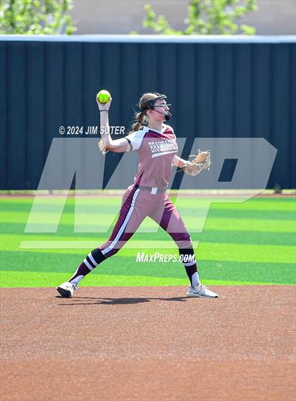 Thumbnail 2 in Franklin vs East Bernard (UIL 3A Region III Semifinal) Game 2 photogallery.