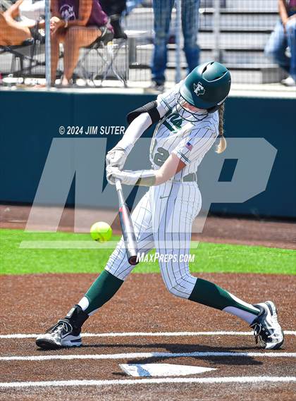 Thumbnail 2 in Franklin vs East Bernard (UIL 3A Region III Semifinal) Game 2 photogallery.
