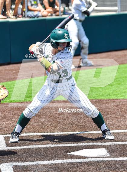 Thumbnail 2 in Franklin vs East Bernard (UIL 3A Region III Semifinal) Game 2 photogallery.