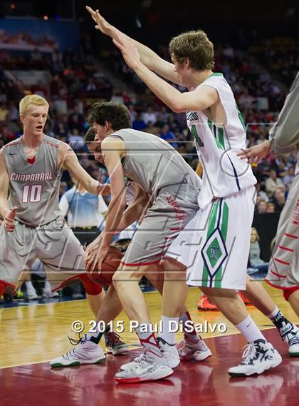 Thumbnail 3 in ThunderRidge vs. Chaparral (CHSAA 5A Great 8) photogallery.
