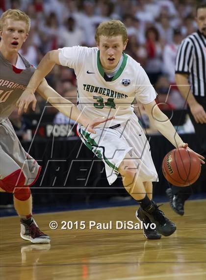 Thumbnail 1 in ThunderRidge vs. Chaparral (CHSAA 5A Great 8) photogallery.